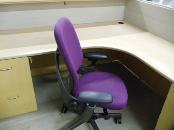 Steelcase Leap series, high back.